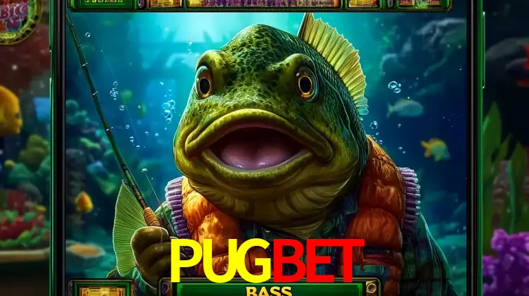 Personagem de peixe pescador do popular jogo de slot com tema de pescaria, uma das emocionantes opções de caça-níqueis para jogar e ganhar no cassino PUGBET.
